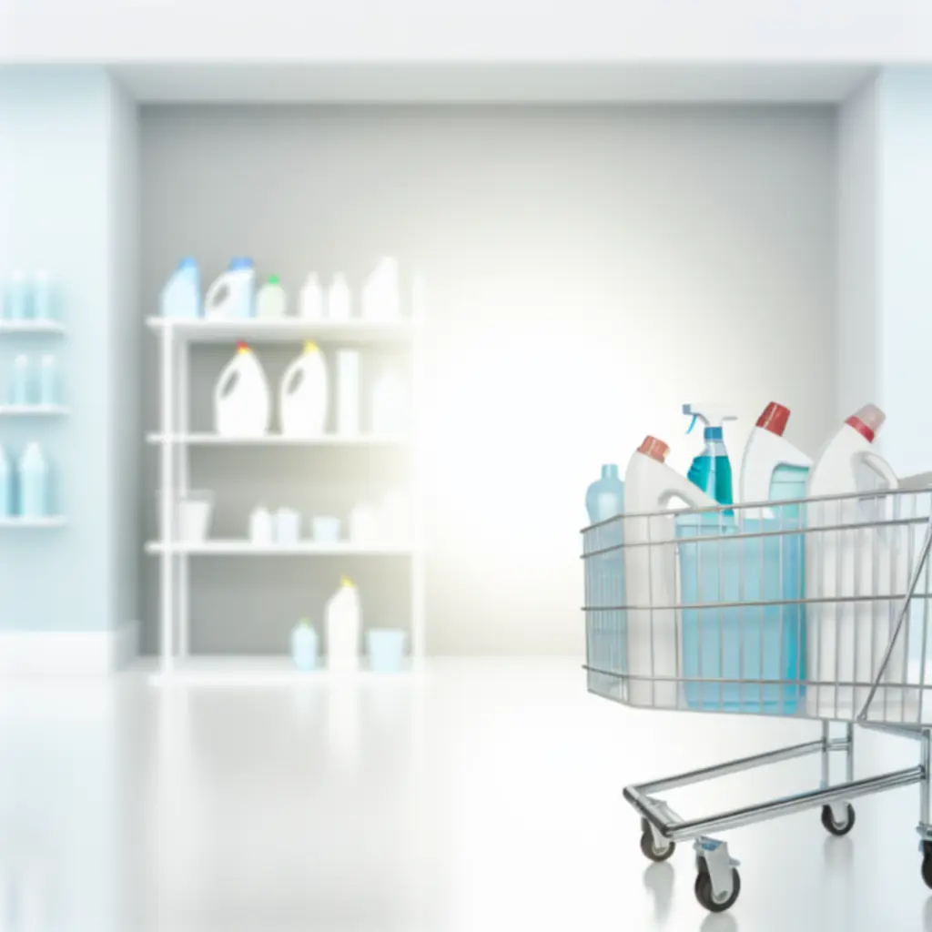 Minimalistyczny, czysty interfejs koszyka i płatności