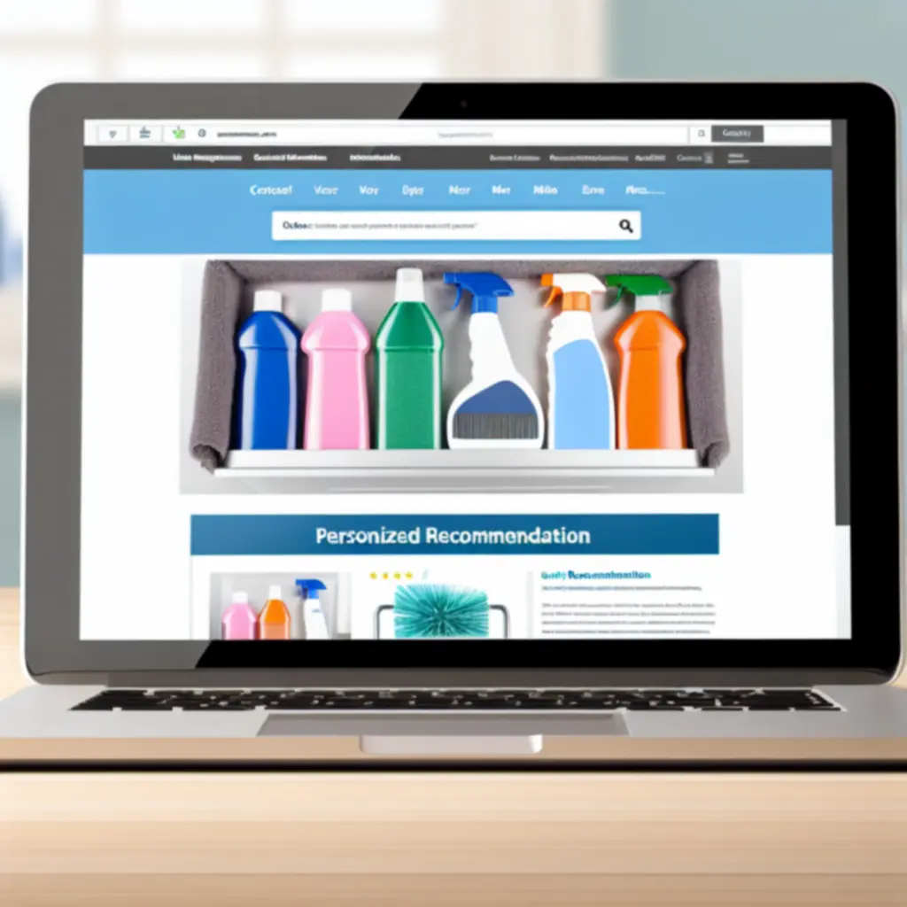 Sekcja rekomendowanych produktów w sklepie internetowym